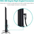 90 360 PS4, (3.3ft/1m) EMK Degree Toslink Optical Cable Degree Free-Rotating Plug Fiber Optic Cable S/PDIF Toslink Male