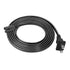 12Ft Power Cord for Xbox Series S/X, Xbox One S/X, Samsung TCL LG Sharp TV, Sony PS5 PS4 PS3 Slim