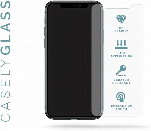 Casely Tempered Glass Screen Protector for iPhone 11 / iPhone XR