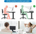 gianotter 2-Tier Metal Monitor Stand Riser, Desk Organizer for Office Supplies, Black Workspace Storage