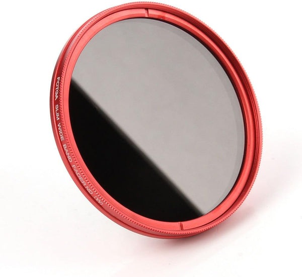 FocusFoto Fotga 52mm Ultra Slim Variable Fader ND2-ND400 Filter for Canon Nikon DSLR Camera Lens
