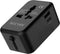 Universal Travel Adapter with USB C, All in One Worldwide Power Plug Adapter for USA EU UK AUS