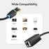 8 26FT 40Gbps Cat8 RJ45 VENTION Cat Ethernet Extension Cable LAN Cable Extender FTP Ethernet Patch Internet Cable