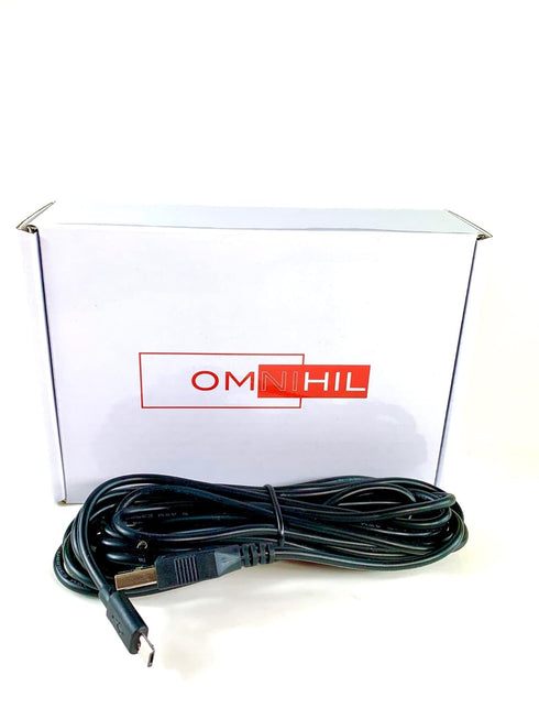 OMNIHIL 15FT High Speed Micro-USB 2.0 Cable for Hypergear 20000mAh Power Bank Model 1545B