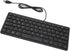 Yoidesu Wired Keyboard, TT-A01 78 Keys USB Mute Ultra Thin Mini Keyboard for PC Laptop (German)
