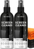Screen Cleaner Spray with Microfiber Cloth Kit, 8oz for TV, Monitor, Laptop, iPad, iPhone, and Electronic Devices
