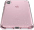 Speck Products Compatible Phone Case for Apple iPhone Xs Max, Presidio Clear + Glitter Case, Bella Pink with Gold