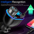 Car Charger Cigarette Lighter Splitter Adapter, 120W QC3.0 Dual USB Fast Charging for Phone, Tablets, GPS