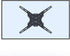 Generic 26-55" Adjustable Wall Mount Bracket Rotatable TV Stand with Spirit Level