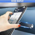 Tuxihapp Magnetic Phone Car Mount, Flat Stick on Car Phone Holder with Metal Plate for Dashboard Wall, Universal