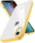 iPhone XR Case, Clear Anti-Scratch Reinforced Corner Protective Phone Case, Hard PC+Soft TPU Shell 3in1 Slim Flexible