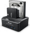 SATA to USB 3.0 Dual Bay Hard Drive Dock for 2.5"/3.5" SATA HDD SSD with 2 USB 3.0 Ports, Offline Clone Function