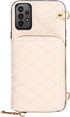 Furiet Detachable Crossbody Strap Wallet Case for Samsung Galaxy A23 5G/4G, with Zipper Purse, Multi Card Slots and PU