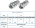 TOJOIN DC Block in-line F-Type RF Coaxial Adapter, 5MHz-2400MHz, 75 Ohm Impedance Connector, 2 PCS
