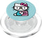 Hello Kitty Nerd Glasses Reading Book, PopSockets PopGrip for MagSafe