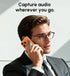 RECOLX AI Voice Recorder Replacement Protective Case with Magnetic Ring for Meetings & Interviews
