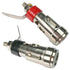 CESS Amplifier Terminal Connector Binding Post Push Quick Type, Spring Loaded Press Subwoofer Terminal, 4 Pack