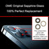 2PCS ASDAWN Back Rear Camera Lens Glass Replacement for iPhone 12 Pro Max, Pre-Installed Adhesive