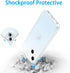 JJGoo Clear Case for iPhone 15 Plus, Soft TPU Shockproof Transparent Bumper Cover, Slim Thin