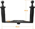 Shoot Aluminium Alloy Handheld Stabilizer Tray Handle Grip for Hero Cameras and LED Video Lights