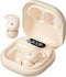 Wireless Sleep Earbuds, Bluetooth 5.3 Headphones for Side Sleepers, 32H Playback, Waterproof Earphones