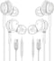 USB C Headphones for iPhone 15 Pro, Type C Wired Earbuds, Noise Canceling in-Ear Headset with Mic, 2 Pack