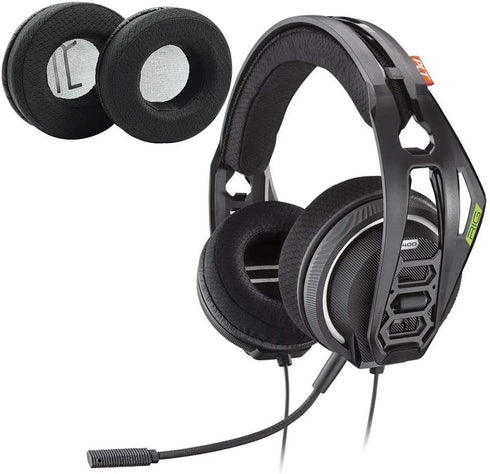 RIG 400HX Replacement Headphone Earpads for Plantronics RIG 400HX / RIG 500HX Stereo Gaming Headsets (Black)
