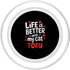 Tofu Cat Name GIfts Cat Name Tofu Life is Better with My Cat Tofu PopSockets PopGrip for MagSafe