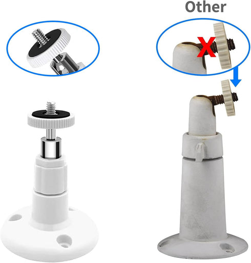 2 Pack Wall Mount for Wyze Cam Pan V3, Indoor Outdoor Security Mount for Wyze Cam Pan and Other Cameras