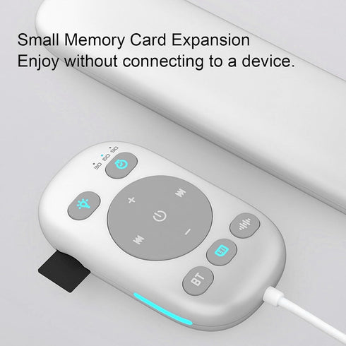 Tangxi 3 36 Under Pillow Speaker with Remote, Mini Portable Bluetooth Pillow Speaker Bone Conduction Wireless Sleep Aid