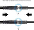 ENVEL Headset and Microphone Splitter Cable, 3.5mm Jack Audio Adapter, Y Splitter for PC