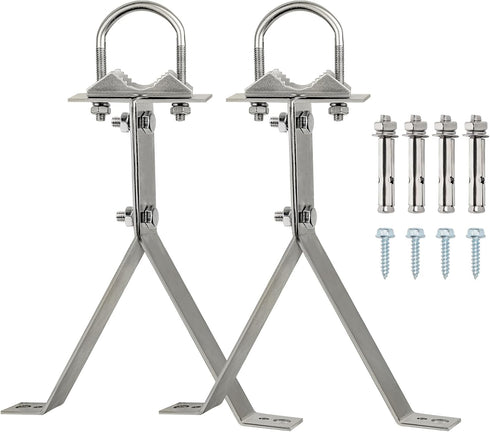 XRDS-RF Antenna Wall Mount 10 Inch Heavy-Duty Stand Off Wall Mast Mount