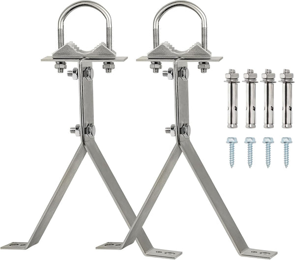 XRDS-RF Antenna Wall Mount 10 Inch Heavy-Duty Stand Off Wall Mast Mount