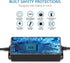 SHNITPWR Universal AC to DC Adapter, 3V ~ 24V 2A 48W Switching Power Supply with 14 Tips & Polarity Converter