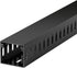 ZhiYo H1.4 W1.6in 66in (4X L16.5in) Professional Server Rack Cable Management Raceway, Cable Raceway Kit, Electrically