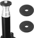10PCS Shorten Camera Long Screw Shaft Accessory, Black Rubber Washer for Protecting Camera Screw Shaft