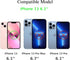 Iconic Painting Lilac Case Compatible with iPhone 13, Aesthetic Lilac Flower Famous Art Case for Women Men