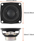 ACEIRMC 2inch 4Ohm 10W (2pcs) Full Range Audio Speaker Stereo Woofer Loudspeaker for Arduino