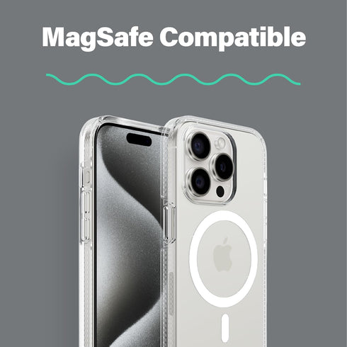 Incipio Duo Case for iPhone 15 Pro - MagSafe Compatible, 12ft Drop Protection, Scratch Resistance, Made from Recycled