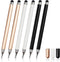 Brvlsoc 6-Pack 2-in-1 Stylus Pens for Touchscreen Devices High-Precision, No-Charge Stylus for iPad,