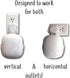 The Nest Wifi Pro Genie Wall Mount Outlet Holder Stand (1-Pack) | Open Access, No Messy Screws or Tape