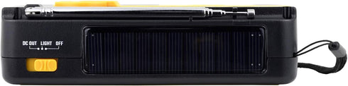 Kaito Voyager ECO Emergency Radio KA336 AM/FM NOAA Weather Alert, 5-Way Powered Solar Crank Radio Receiver