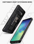 Military Grade Case for Samsung Galaxy S10 Plus - Built-in Kickstand Holder, Heavy Duty Shockproof Protective Cover,