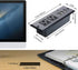 Conference Recessed Power Strip Socket with USB Ports - Desktop Charging Station with 2-Outlets & 3 USB Ports