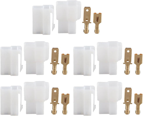 T Type Power Plug Cable Connectors Set, 2 Power Plug Fit for FT 7800R FT 8800R FT 8900R