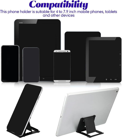 Kathfly 36 Pcs Cell Phone Stand Bulk Foldable Tablet Mobile Stand Adjustable Universal Multi Angle Pocket Phone Holder