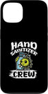 Funny Hand Hygiene Team Gift Idea Hand Sanitizer Crew Funny Germaphobe Squad Case for iPhone 13
