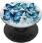 Butterfly Aesthetic PopSockets Swappable PopGrip with Nature Blue Butterflies