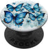 Butterfly Aesthetic PopSockets Swappable PopGrip with Nature Blue Butterflies