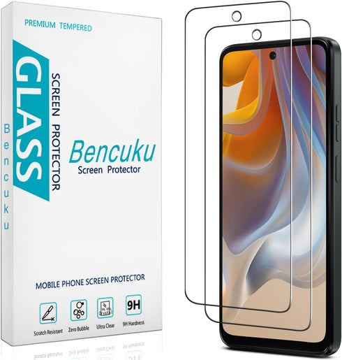 2 Pack Designed for Motorola Moto G 5G (2025) Tempered Glass Screen